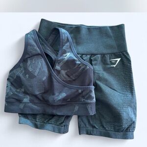 Gymshark Sports Bra and Shorts